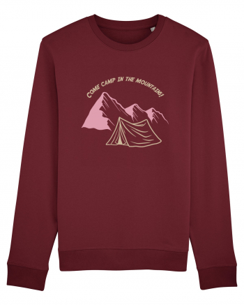 Come Camp in the Mountains! Burgundy
