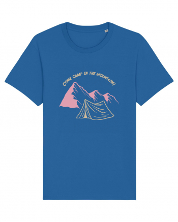 Come Camp in the Mountains! Royal Blue