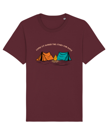 Come Sit Under the Stars for Once Burgundy