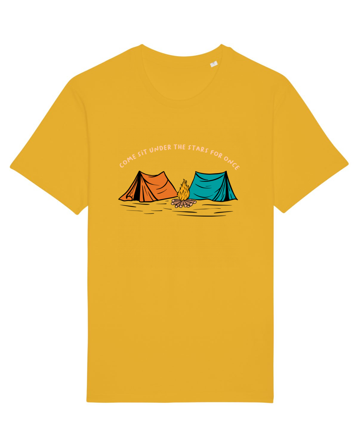 Tricou mânecă scurtă Unisex Rocker Spectra Yellow