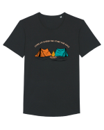 Come Sit Under the Stars for Once Tricou mânecă scurtă guler larg Bărbat Skater