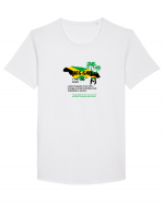 REGGAE Tricou mânecă scurtă guler larg Bărbat Skater