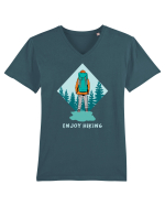 Enjoy Hiking Tricou mânecă scurtă guler V Bărbat Presenter