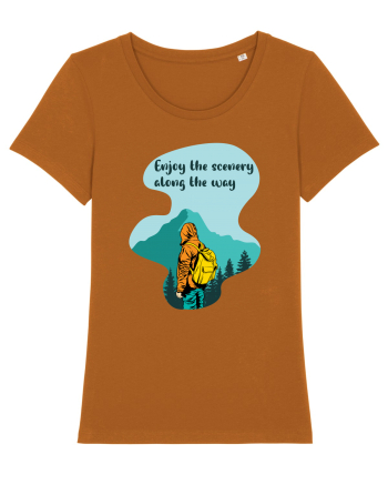 Enjoy the Scenery Along the Way Roasted Orange