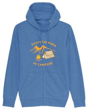 Enjoy the Warm of Campfire Bright Blue