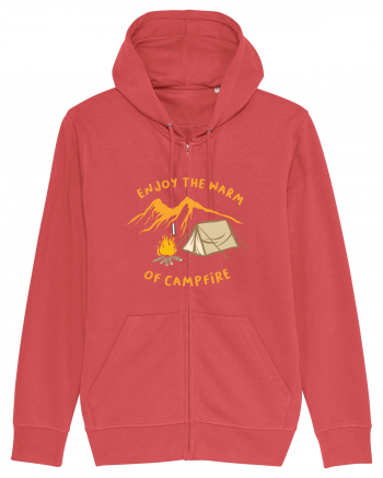 Enjoy the Warm of Campfire Carmine Red