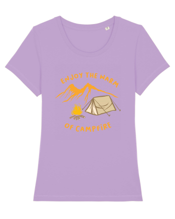 Enjoy the Warm of Campfire Lavender Dawn
