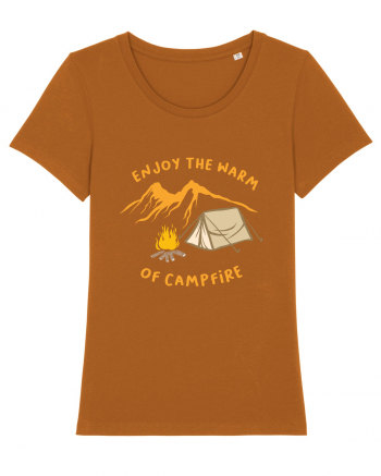 Enjoy the Warm of Campfire Roasted Orange