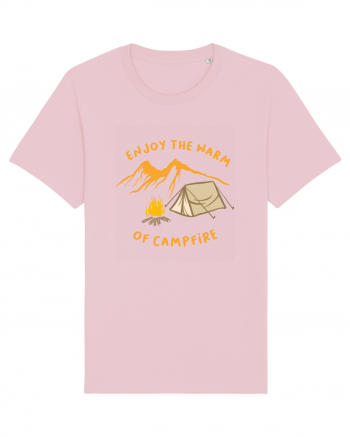 Enjoy the Warm of Campfire Cotton Pink