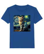 Pisică într-un peisaj Tricou mânecă scurtă  Copii Mini Creator