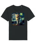Pisică într-un peisaj Tricou mânecă scurtă Unisex Rocker