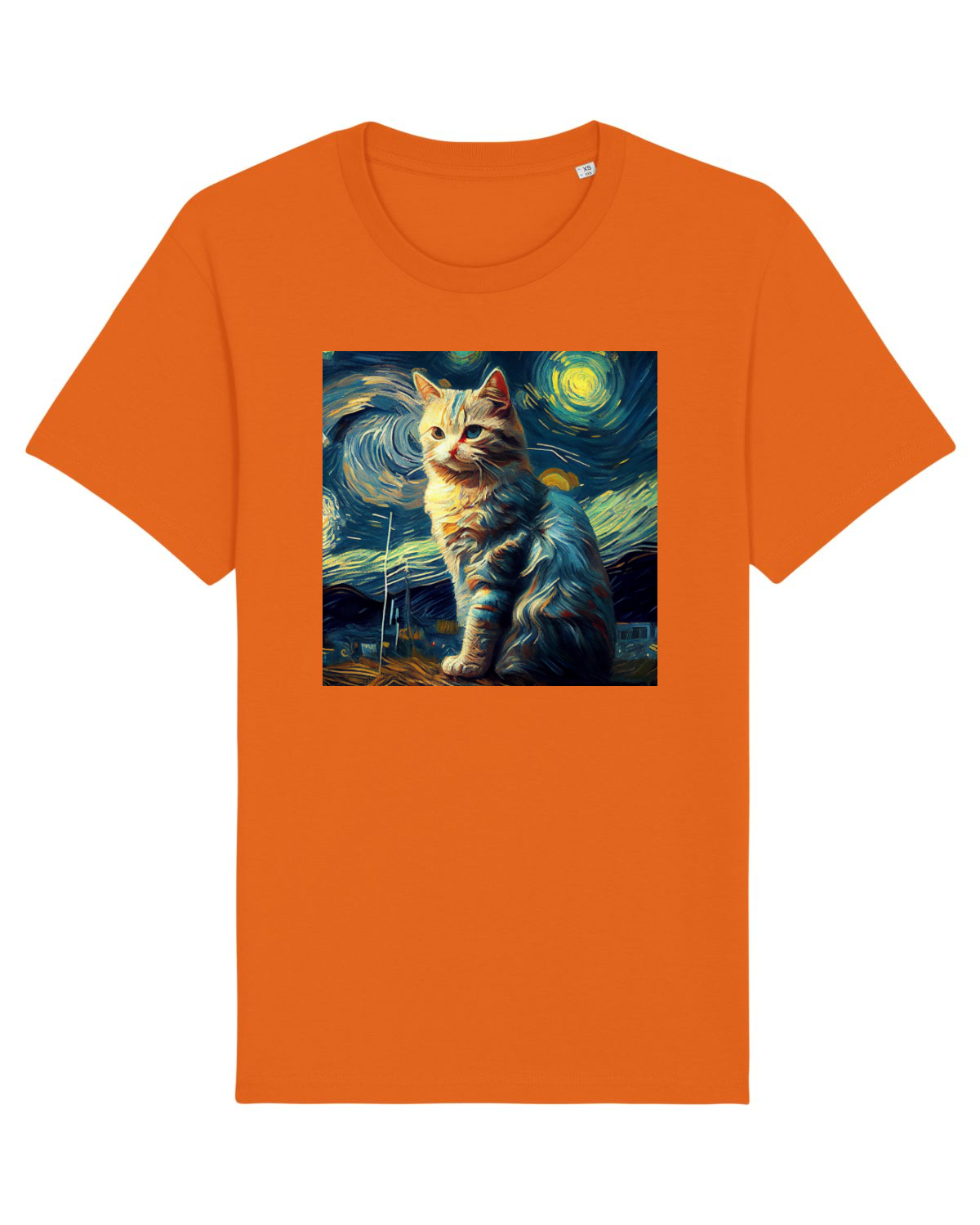 Tricou mânecă scurtă Unisex Rocker Bright Orange