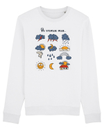 Pe vremea mea... Bluză mânecă lungă Unisex Rise