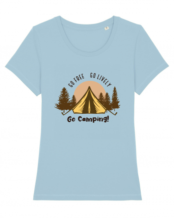 Go Free Go Lively Go Camping! Sky Blue