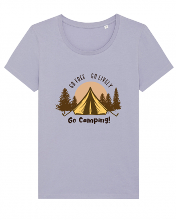 Go Free Go Lively Go Camping! Lavender