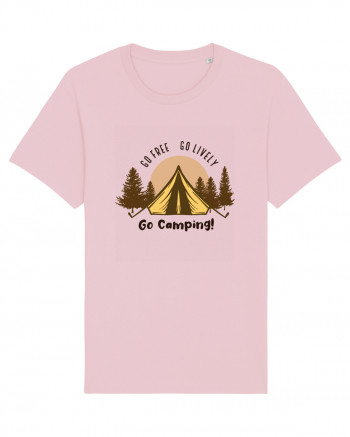 Go Free Go Lively Go Camping! Cotton Pink