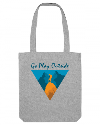 Go Play Outside Heather Grey