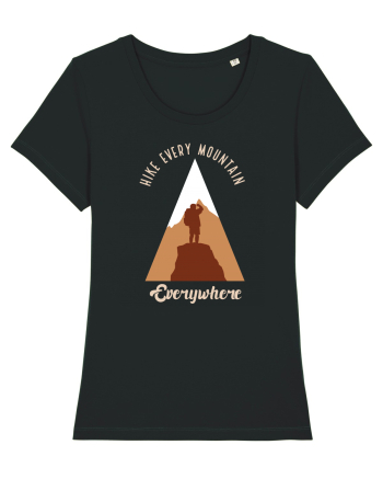 Hike Every Mountain Everywhere Black