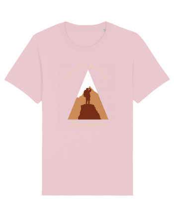 Hike Every Mountain Everywhere Cotton Pink
