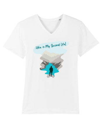 Hike is My Second Life! White