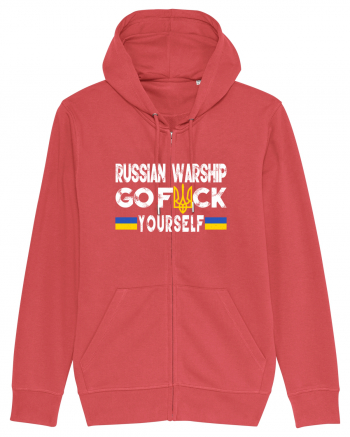 Russian Warship Go Fuck Yourself Russkiy Voyennyy Korabl' Idi Na Khuy Carmine Red