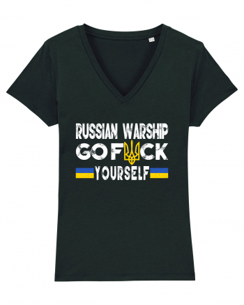 Russian Warship Go Fuck Yourself Russkiy Voyennyy Korabl' Idi Na Khuy Black