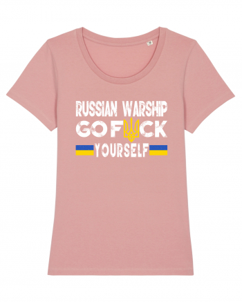 Russian Warship Go Fuck Yourself Russkiy Voyennyy Korabl' Idi Na Khuy Canyon Pink