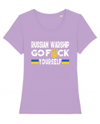 Russian Warship Go Fuck Yourself Russkiy Voyennyy Korabl' Idi Na Khuy Lavender Dawn