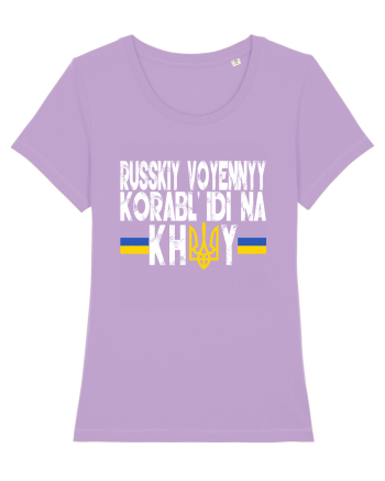 Russkiy Voyennyy Korabl' Idi Na Khuy Russian Warship Go Fuck Yourself Lavender Dawn