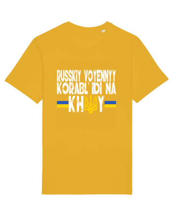 Russkiy Voyennyy Korabl' Idi Na Khuy Russian Warship Go Fuck Yourself Spectra Yellow