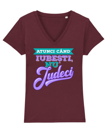 Atunci când iubești, nu judeci Burgundy