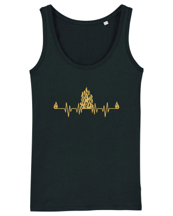 Campfire Heartbeats Black