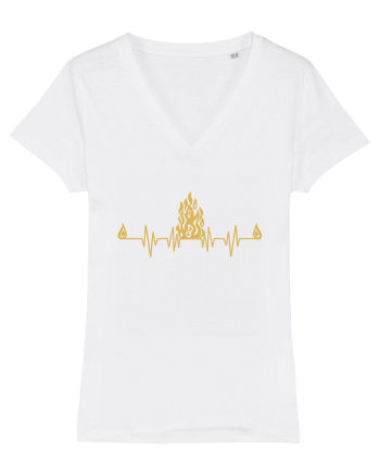 Campfire Heartbeats White
