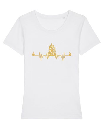 Campfire Heartbeats White