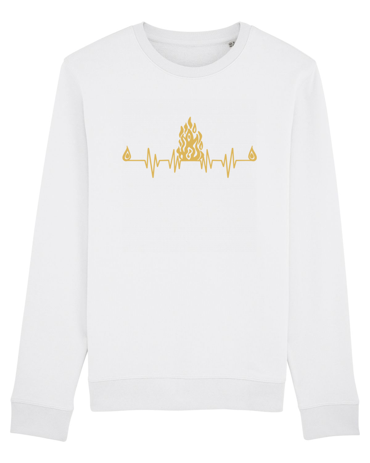 Bluză mânecă lungă Unisex Rise White