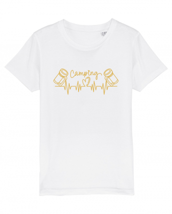 Camping Mugs Heartbeats White