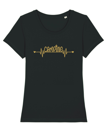 Camping Heartbeats Black