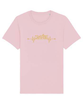 Camping Heartbeats Cotton Pink