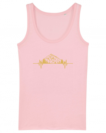 Mountain Heartbeats Cotton Pink