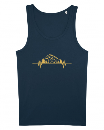 Mountain Heartbeats Navy