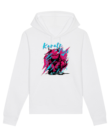 karate magenta White