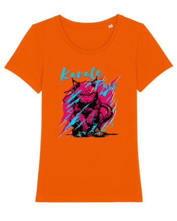 karate magenta Bright Orange