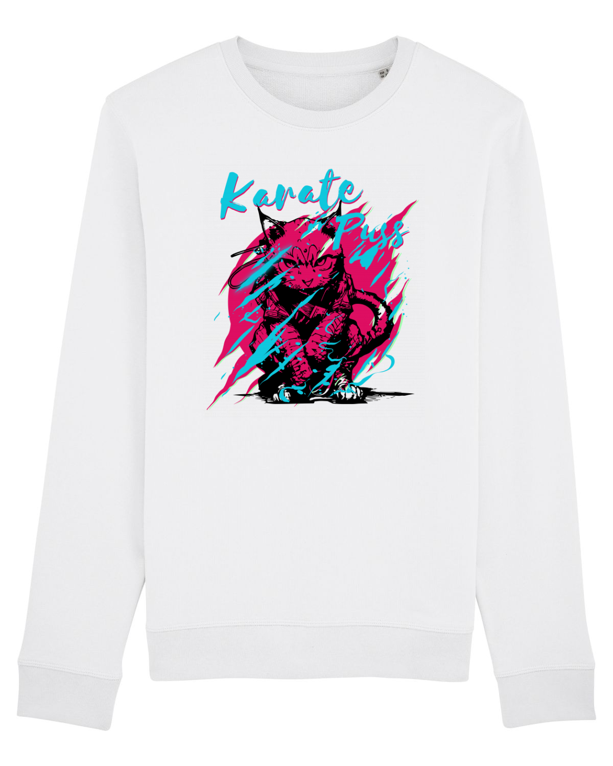 Bluză mânecă lungă Unisex Rise White