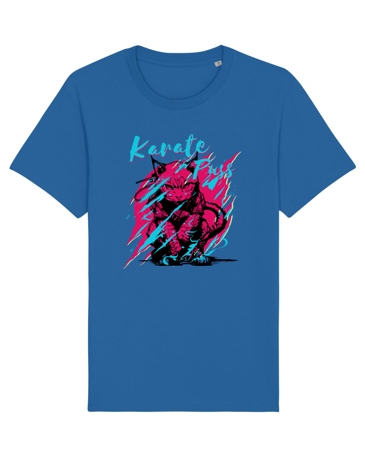 Tricou mânecă scurtă Unisex Rocker Royal Blue