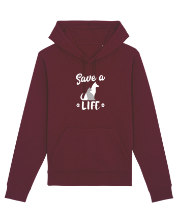Save a life Burgundy