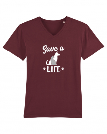 Save a life Burgundy
