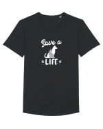 Save a life Tricou mânecă scurtă guler larg Bărbat Skater