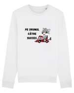 PE DRUMUL CĂTRE SUCCES V1 Bluză mânecă lungă Unisex Rise