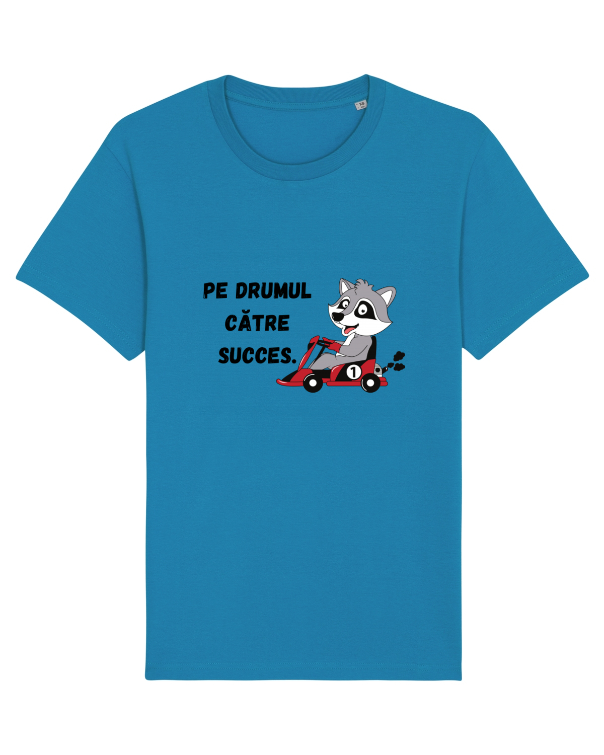 Tricou mânecă scurtă Unisex Rocker Azur