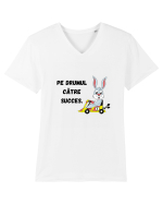 PE DRUMUL CĂTRE SUCCES V3 Tricou mânecă scurtă guler V Bărbat Presenter